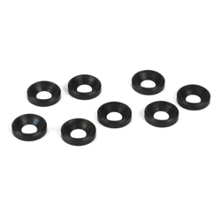 Losi LOSA6351 - #8 Countersink Washers, 8 pcs (8B, 8T, 8E)