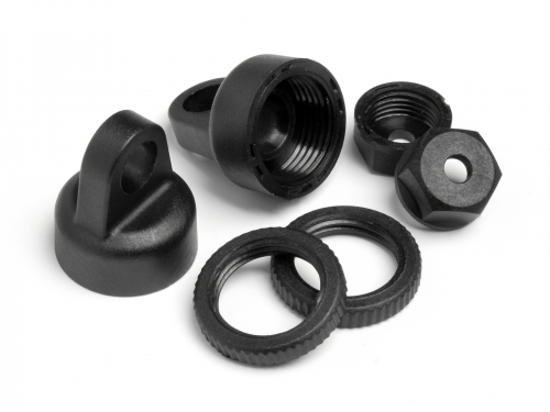 HPI 100317 - Shock Cap & Preload Collar Set  (Blitz, Firestorm)
