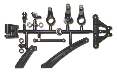 Hong Nor TM-34 - Servo Saver & Center Brace (NEXX-10SC, SCRT10-E, CRT.5)