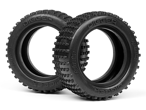 HPI 4477 - Digger Tire, 35mm, Rear (Brama 10B)