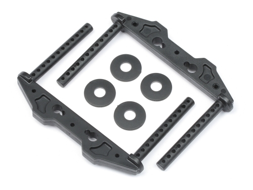 Hot Bodies 66672 (HPI 101293) - Body Mount Set (Bullet MT, Bullet ST, Lightning Stadium 10)