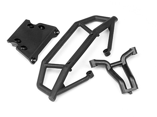 Hot Bodies 66676 (HPI 101296) - Rear Bumper Set  (Bullet MT, Bullet St, Lightning Stadium 10)
