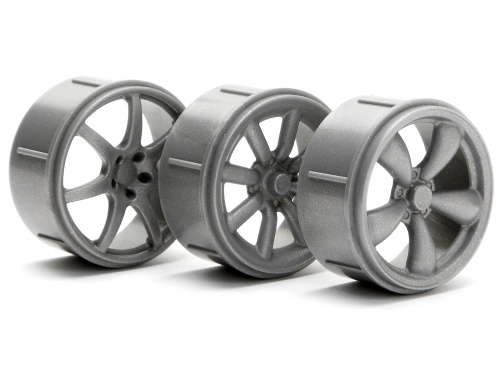 HPI 73463 - Wheel Set Type 2, Gray (Micro RS4)