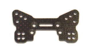 Cross AR-28 - 4mm Graphite Front Damper Stay (Kyosho TF4)