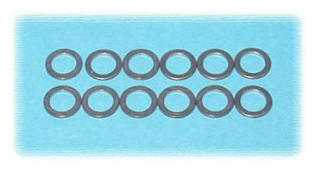 Racetech 2050 - Stainless Steel 1/8 inch Axle Shim 0.16 inch Thick, 12 pcs