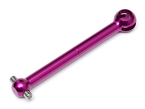 Hot Bodies 61338 - 44mm Aluminum Universal Drive Shaft Purple 1pc (TCX, TC-FD, TC, Cyclone, Cyclone S)