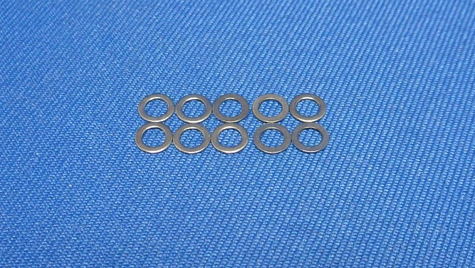 Q-World Q-395 - Shim 3x4.8x0.3mm 10 pcs