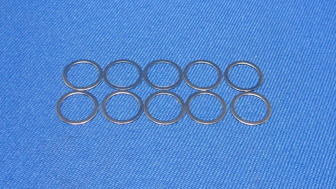 Q-World Q-397 - Shim 8x10x0.3mm 10 pcs