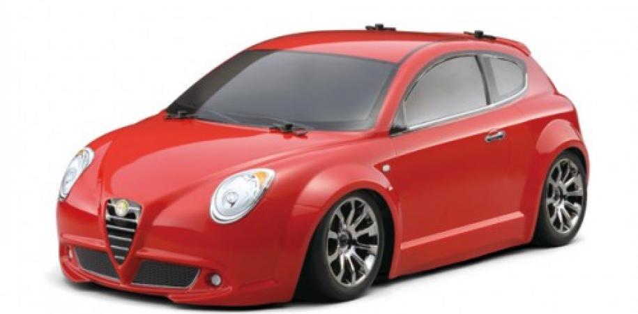 HPI 32513 - Switch with Alfa Romeo Mito Clear Body