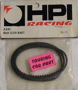 HPI A240 - Belt S3M 540 180T (RS4)