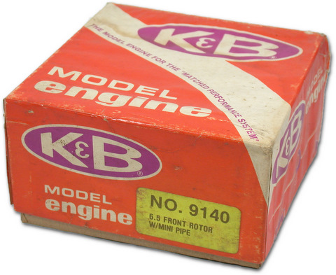K&B 9140 - 6.5 Front Rotor with Mini Pipe