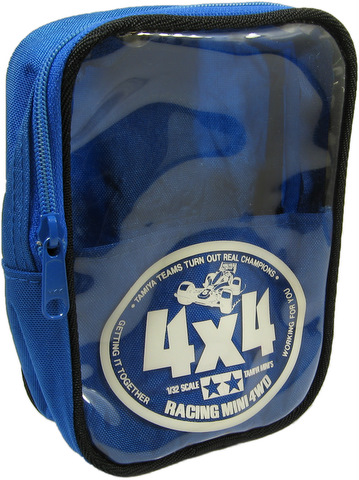 Tamiya Bag 3 - Mini 4WD Zipper Arm / Waist Bag Blue