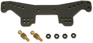 Cross TAP-15R - Graphite Damper Plate, Rear (Tamiya TA04) *DISCONTINUED*