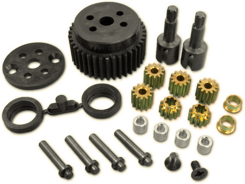 Tech TFM-19F - Replacement 4-Pinion Diff gear for TFM-19 4WD Conversion Kit (Tamiya M01)