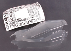 Schumacher U5109 - Bodyshell + Decal (Cougar SV2)