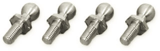Robinson 1524  - Titanium Shock Ball Studs (HPI RS4, Nitro RS4)