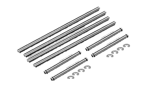 Atlas MH8-179 - Hinge Pin Set (Kyosho TF Series) 