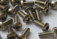 Square SFC-156 - Titanium Hex Screw Set (Tamiya F104W GP)