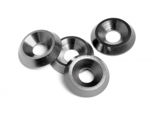 HPI 88008 - Cone Washer 3x9x2mm/Gunmetal (E10)