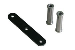 Kawada FO-318 - Light Weight Front Bridge Set (Tamiya F103, F104)