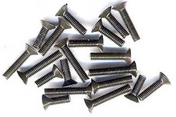 Kyosho 1118 - Flat Head Screw M2.6x8, M2.6x10, M2.6x12, M2.6x14 (5 each)