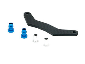 Square SMF-104 - Graphite Rear Damper Stay (Tamiya M03)