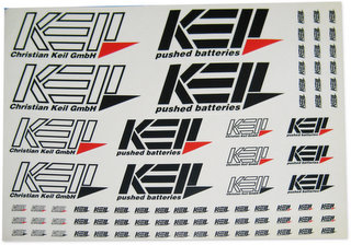 Keil 1100-R - Decal Sheet Red