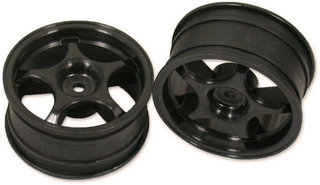 Tenth Technology DT24B - 5-Spoke Wheel, Black *DISCONTINUED*