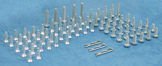 Tenth Technology DF1 - Screw Set with Body Clip (DTM & Predator) 