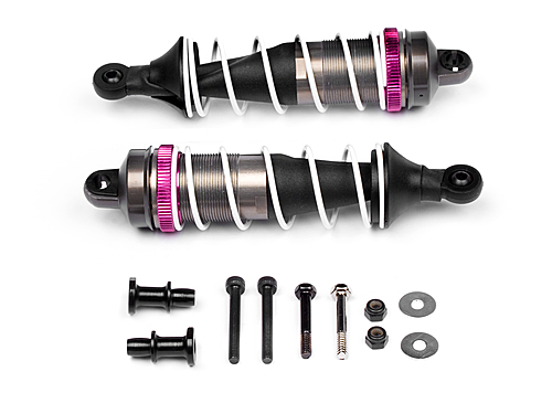 Hot Bodies 67296 - Big Bore Shock Set 97mm 2pcs ( Apache, Vorza, D8 Ve8, Lightning 2)
