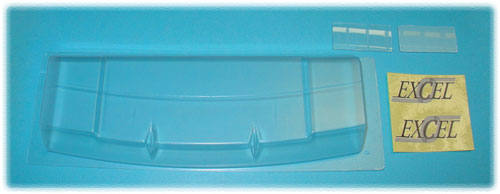 Excel EA032 - Touring Car Wing Type 2  - Round Type