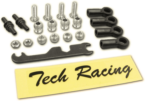 Tech Y4-2 - Super Tie Rod Set (Yokomo YR-4)