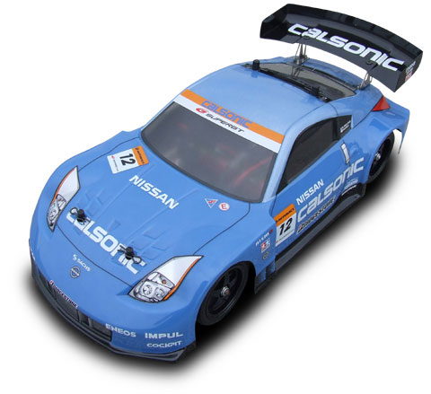 Kawada RGB-61 - 1:12GT Calsonic Impul Z Clear Body with Decal