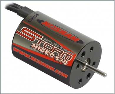 Nosram 90250 - Storm EVO. Micro 370 Brushless Modified Motor 6900Kv 7T