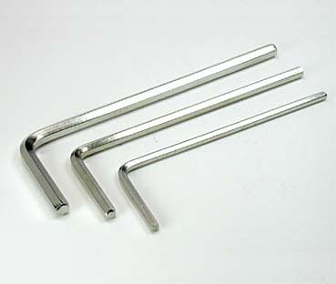 Take Off TS-891 - Hard Chrome Hex Wrench Set 1.5mm / 2.0mm / 2.5mm