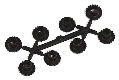 Corally 75710 - Body Post Nuts (12SL, 12X, 10SL, 10X, F1)