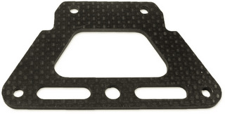 AR KI-06 - Graphite Front Plate (Kyosho Inferno) *DISCONTINUED*