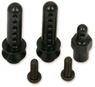 Tobee Craft 41960 - Body Mount Set, Black (Tamiya F201)