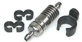 Q-World LC-2505 - Exhaust Fuel Filter with Mount + Fuel Tube Clip