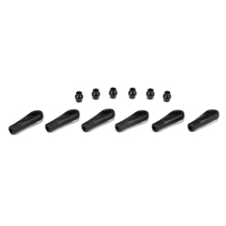 Losi LOSA6044 - HD Rod Ends & Balls (8B, 8T)