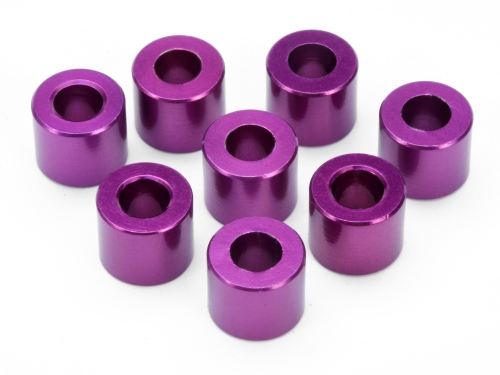 HPI 86378 - Spacer 4x8x6.5mm Purple 8pcs (Savage)