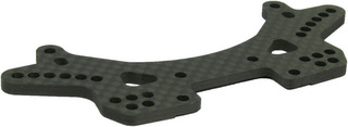 Square STB-4 - 3mm Carbon Graphite Rear Damper Stay (Tamiya TB-Evo3)