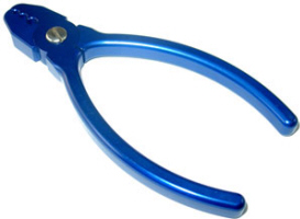 Jet Racing T-21B - Shock Shaft Pliers Blue