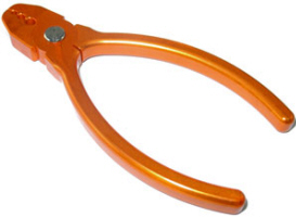 Jet Racing T-21O - Shock Shaft Pliers Orange