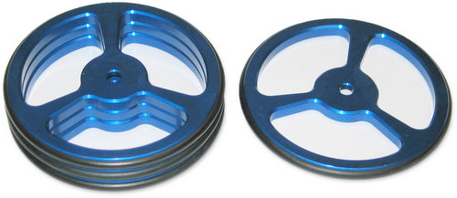 Jet Racing T-26B - 1:10 Touring Car Setting Wheel Set, 4 pcs., Blue