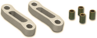 AR TC-06 - Aluminum Rear Upper Arm (Tamiya  FF01)