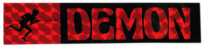 Demon - Logo Diamond Sticker