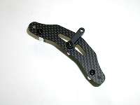 Square NTC-9 - Carbon Bumper Support (Asso. Nitro TC3) *DISCONTINUED*