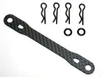 Square STC4-14F - Front Carbon Body Mount Support (Asso. TC4)