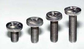 Take Off TS502T - Titanium Bind Screw 8pcs M3x10